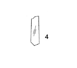 #4 LEFT SIDE DOOR GLASS - JDHM21.4